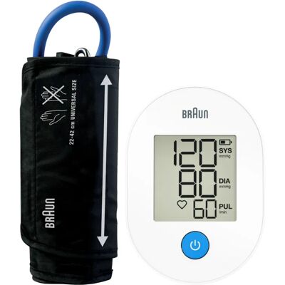 Braun ExactFit 1E Olkavarsiverenpainemittari, Musta, Valkoinen Braun ExactFit 1E Olkavarsiverenpainemittari, Musta, Valkoinen