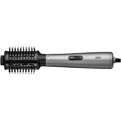 Braun AS 4.3 IONTEC -ilmakiharrin, musta/hopea Braun AS 4.3 IONTEC -ilmakiharrin, musta/hopea
