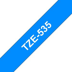 BROTHER TZ535 12 WHITE ON BLUE BROTHER TZ535 12 WHITE ON BLUE