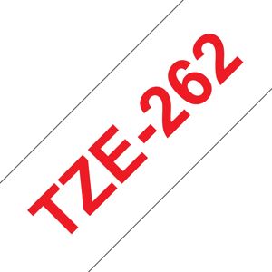 Brother TZe262 - Punainen valkoisella - Rulla (3,6 cm x 8 m) 1 rulla (rullat) laminaattinauha malleihin P-Touch PT-3600, 550, 9200, 9400, 9500, 9600, Brother TZe262 - Punainen valkoisella - Rulla (3,6 cm x 8 m) 1 rulla (rullat) laminaattinauha malleihin P-Touch PT-3600, 550, 9200, 9400, 9500, 9600,