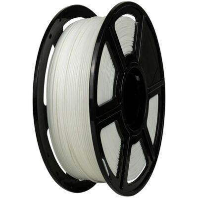 FLASHFORGE PLA-A, 1 kg -3D-tulostusfilamentti, läpinäkyvä valkoinen FLASHFORGE PLA-A, 1 kg -3D-tulostusfilamentti, läpinäkyvä valkoinen