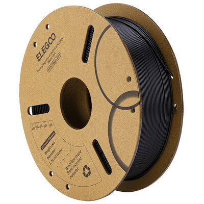 ELEGOO PLA 1.75 mm, 1 kg -3D-tulostusfilamentti, musta ELEGOO PLA 1.75 mm, 1 kg -3D-tulostusfilamentti, musta