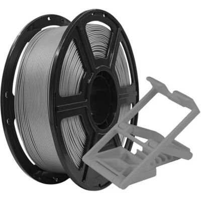 FLASHFORGE PLA Pro, 1.75 mm, 1 kg -3D-tulostusfilamentti, hopeanharmaa FLASHFORGE PLA Pro, 1.75 mm, 1 kg -3D-tulostusfilamentti, hopeanharmaa