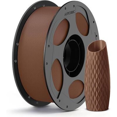 Anycubic Basic PLA 1.75 mm, 1 kg -3D-tulostusfilamentti, pronssi Anycubic Basic PLA 1.75 mm, 1 kg -3D-tulostusfilamentti, pronssi