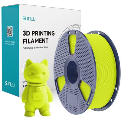 SUNLU PLA, matta, 1.75 mm, 1 kg -3D-tulostusfilamentti, vaaleanvihreä SUNLU PLA, matta, 1.75 mm, 1 kg -3D-tulostusfilamentti, vaaleanvihreä