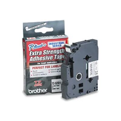 BROTHER TZe tape12mmx8m strong black/white BROTHER TZe tape12mmx8m strong black/white