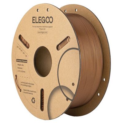 ELEGOO PLA 1.75 mm, 1 kg -3D-tulostusfilamentti, pronssi ELEGOO PLA 1.75 mm, 1 kg -3D-tulostusfilamentti, pronssi