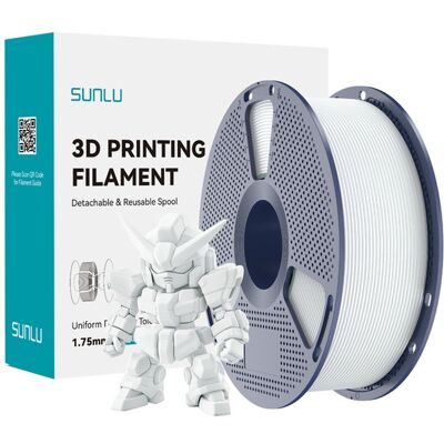 SUNLU PLA+ 2.0 1.75 mm -3D-tulostusfilamentti, Ceramic SUNLU PLA+ 2.0 1.75 mm -3D-tulostusfilamentti, Ceramic