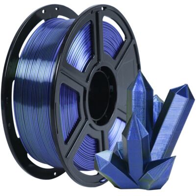 FLASHFORGE Silk Dual 1000g Sininen+Vihreä - Tulostuslanka FLASHFORGE Silk Dual 1000g Sininen+Vihreä - Tulostuslanka