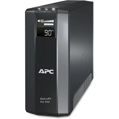 APC Power-Saving Back-UPS Pro Schuko 900 VA / 540 W 230V 9 min (50% 27 min). Lähtöliitynnät 3x Schuko akkuvarmennettua ja 2x Shuko vain ylijännitesuoj APC Power-Saving Back-UPS Pro Schuko 900 VA / 540 W 230V 9 min (50% 27 min). Lähtöliitynnät 3x Schuko akkuvarmennettua ja 2x Shuko vain ylijännitesuoj