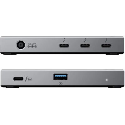 ALOGIC Thunderbolt 4 BLAZE Compact Hub Triple Thunderbolt Outputs ALOGIC Thunderbolt 4 BLAZE Compact Hub Triple Thunderbolt Outputs