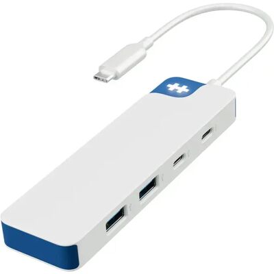 Hyper® Hyperdrive FLEX 4 port USB-C Combo Hub, Sininen Hyper® Hyperdrive FLEX 4 port USB-C Combo Hub, Sininen