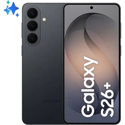 Samsung Galaxy S26+ 12/256 Gt -puhelin, musta Samsung Galaxy S26+ 12/256 Gt -puhelin, musta