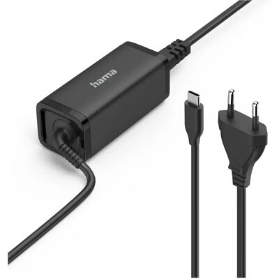 HAMA Notebook Power Supply USB-C GaN 100-240V 5-20V/65W HAMA Notebook Power Supply USB-C GaN 100-240V 5-20V/65W