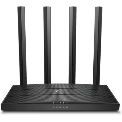 TP-Link Archer C6 -reititin, Wi-Fi 5, AC1200, valkoinen TP-Link Archer C6 -reititin, Wi-Fi 5, AC1200, valkoinen