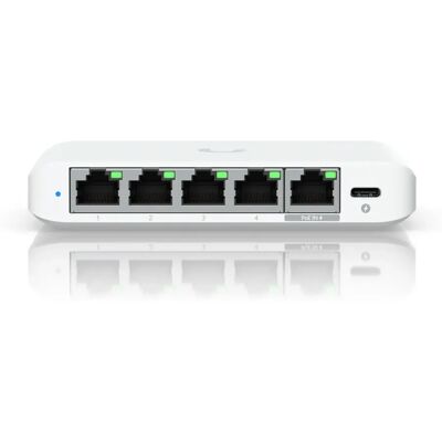 UBIQUITI NETWORKS Ubiquiti UniFi USW-Flex-2.5G-5 - kytkin, valkoinen UBIQUITI NETWORKS Ubiquiti UniFi USW-Flex-2.5G-5 - kytkin, valkoinen