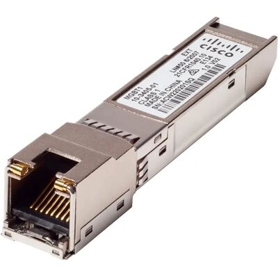 Cisco Small Business MGBT1 - SFP (mini-GBIC) lähetin-vastaanotin-moduuli - GigE - 1000Base-T - RJ-45 Cisco Small Business MGBT1 - SFP (mini-GBIC) lähetin-vastaanotin-moduuli - GigE - 1000Base-T - RJ-45