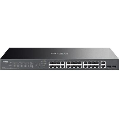 TP-Link Omada ES228GP - Hallittava kytkin, Musta TP-Link Omada ES228GP - Hallittava kytkin, Musta