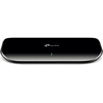 TP-Link TL-SG1008D - 8-porttinen Gigabit-pöytäkytkin, Musta TP-Link TL-SG1008D - 8-porttinen Gigabit-pöytäkytkin, Musta