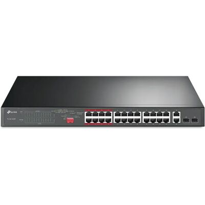 TP-Link TL-SL1226P - Hallitsematon PoE+-kytkin, Harmaa TP-Link TL-SL1226P - Hallitsematon PoE+-kytkin, Harmaa