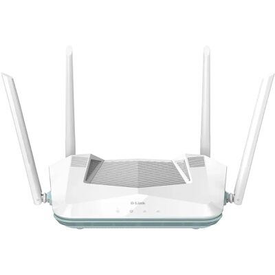 D-Link Eagle Pro AI R32 -reititin, Wi-Fi 6, AX3200, Dual-band, valkoinen D-Link Eagle Pro AI R32 -reititin, Wi-Fi 6, AX3200, Dual-band, valkoinen