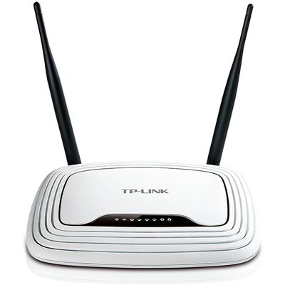 TP-Link TL-WR841N -reititin, Wi-Fi 4, N300, valkoinen/musta TP-Link TL-WR841N -reititin, Wi-Fi 4, N300, valkoinen/musta