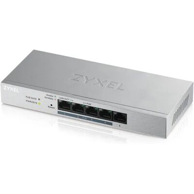 ZYXEL GS1200-5HPv2 - Hallittava Power over Ethernet -gigabittikytkin, Harmaa ZYXEL GS1200-5HPv2 - Hallittava Power over Ethernet -gigabittikytkin, Harmaa