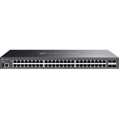 TP-Link Omada SG5452X - Hallittava 48-porttinen Layer 3 -kytkin, Musta TP-Link Omada SG5452X - Hallittava 48-porttinen Layer 3 -kytkin, Musta