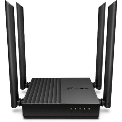 TP-Link Archer C64 -reititin, Wi-Fi 5, AC1200, Dual-band, musta TP-Link Archer C64 -reititin, Wi-Fi 5, AC1200, Dual-band, musta