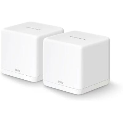Mercusys Halo H30G -mesh WiFi -järjestelmä, Wi-Fi 5, AC1300, Dual-band, 2 kpl, valkoinen Mercusys Halo H30G -mesh WiFi -järjestelmä, Wi-Fi 5, AC1300, Dual-band, 2 kpl, valkoinen