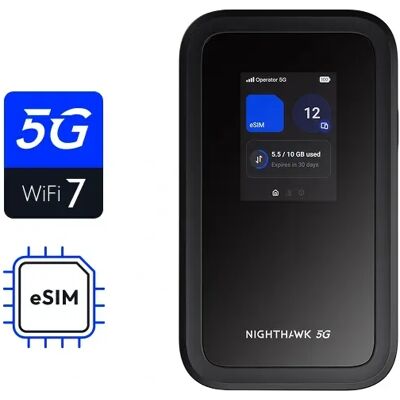 NETGEAR Nighthawk M7 - kannettava reititin, musta NETGEAR Nighthawk M7 - kannettava reititin, musta