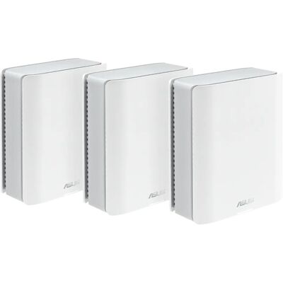Asus ZenWiFi BT8 -mesh WiFi -järjestelmä, Wi-Fi 7, BE14000, Tri-band, 5G, valkoinen Asus ZenWiFi BT8 -mesh WiFi -järjestelmä, Wi-Fi 7, BE14000, Tri-band, 5G, valkoinen