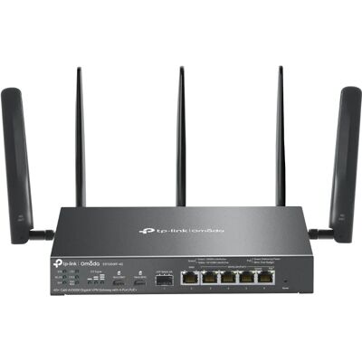 TP-LINK Omada ER706WP-4G - VPN-yhdyskäytävä, Musta TP-LINK Omada ER706WP-4G - VPN-yhdyskäytävä, Musta