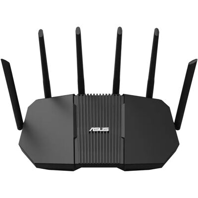Asus RT-BE90U -reititin, Wi-Fi 7, BE9400, Tri-band, 2,5G WAN -portilla, musta Asus RT-BE90U -reititin, Wi-Fi 7, BE9400, Tri-band, 2,5G WAN -portilla, musta