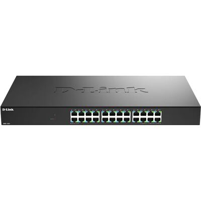 D-Link DMS-1024/E - 24-porttinen 2,5 gigabitin Multi-Gigabit hallitsematon kytkin, Musta D-Link DMS-1024/E - 24-porttinen 2,5 gigabitin Multi-Gigabit hallitsematon kytkin, Musta