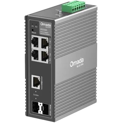 TP-Link Omada IES206G - Hallinnoitava Gigabit-teollisuuskytkin, musta TP-Link Omada IES206G - Hallinnoitava Gigabit-teollisuuskytkin, musta