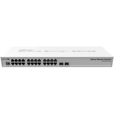 Mikrotik CRS326-24G-2S+RM 24xgiga ports 2xSFP+ rackmount Mikrotik CRS326-24G-2S+RM 24xgiga ports 2xSFP+ rackmount