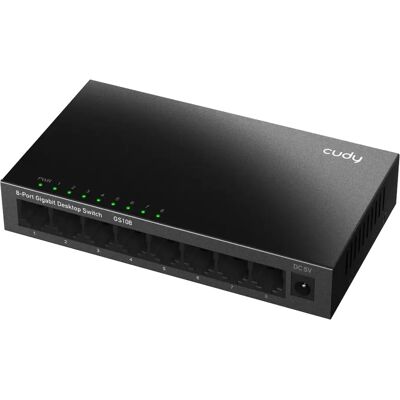 Cudy GS108 Gigabit Verkkovirtapiiri - Musta Cudy GS108 Gigabit Verkkovirtapiiri - Musta