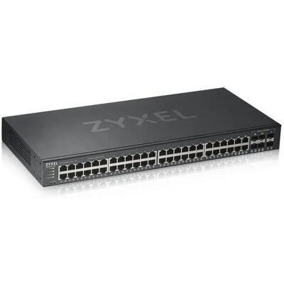 ZyXEL GS1920-48v2, 44-port GbE Smart Managed Switch, svart ZyXEL GS1920-48v2, 44-port GbE Smart Managed Switch, svart