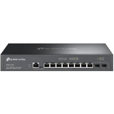 TP-LINK Omada SG3210X-M2 - 8-porttinen hallittava Layer 2+ -kytkin, Musta TP-LINK Omada SG3210X-M2 - 8-porttinen hallittava Layer 2+ -kytkin, Musta
