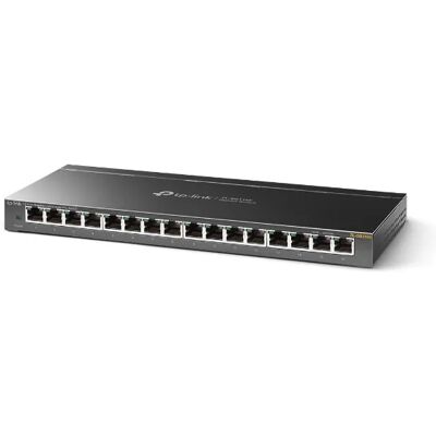 TP-Link TL-SG116E - 16-porttinen gigabit-kytkin, musta TP-Link TL-SG116E - 16-porttinen gigabit-kytkin, musta