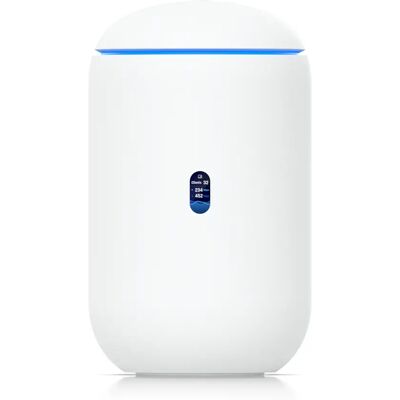 UBIQUITI NETWORKS Ubiquiti UniFi Dream Router Wi‑Fi 7 - Pöytäreititin, valkoinen UBIQUITI NETWORKS Ubiquiti UniFi Dream Router Wi‑Fi 7 - Pöytäreititin, valkoinen
