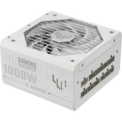 ASUS TUF Gaming White Edition 1000W -virtalähde, 80 Plus Gold ASUS TUF Gaming White Edition 1000W -virtalähde, 80 Plus Gold