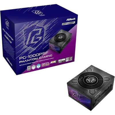 ASRock Phantom Gaming PG-1000PSF 1000W -virtalähde, 80 Plus Platinum ASRock Phantom Gaming PG-1000PSF 1000W -virtalähde, 80 Plus Platinum