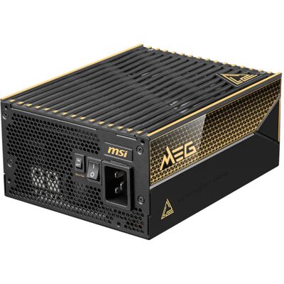 MSI MEG Ai1600T PCIE5 1600W -virtalähde, 80 Plus Titanium MSI MEG Ai1600T PCIE5 1600W -virtalähde, 80 Plus Titanium