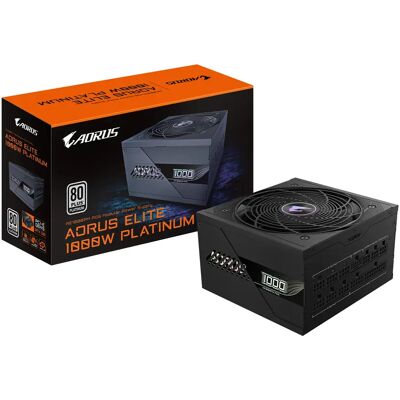 GIGABYTE AORUS ELITE P1000W ICE 1000W -virtalähde, 80 Plus Platinum GIGABYTE AORUS ELITE P1000W ICE 1000W -virtalähde, 80 Plus Platinum