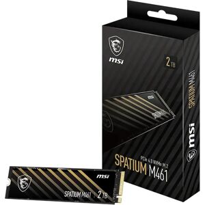 MSI SPATIUM M461 2 Tt M.2 PCIe 4.0 NVMe -SSD-levy MSI SPATIUM M461 2 Tt M.2 PCIe 4.0 NVMe -SSD-levy