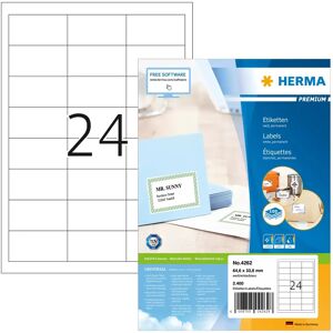Herma label Premium 64,6x33,8 (2400) Herma label Premium 64,6x33,8 (2400)