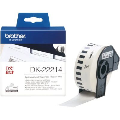 BROTHER DK22214 rullatarra , 12mm x 30,5m BROTHER DK22214 rullatarra , 12mm x 30,5m