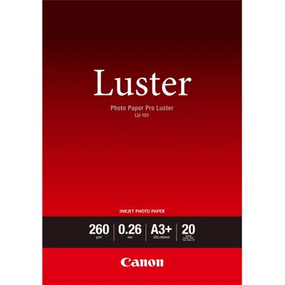 CANON A3+ Photo Paper Pro Luster 260g (20) CANON A3+ Photo Paper Pro Luster 260g (20)
